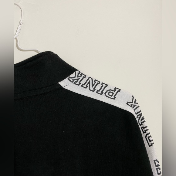 Victoria Secret’s PINK Black Quarter zip - Picture 7 of 8